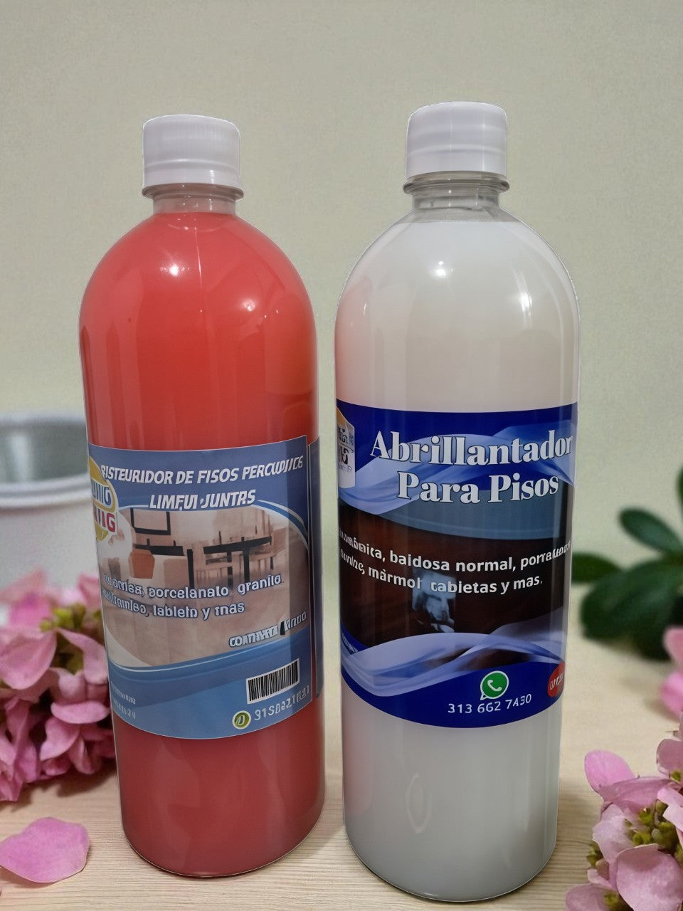 Restaurador de pisos + Abrillantador